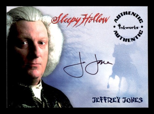 1999 Inkworks Tim Burton's: Sleepy Hollow Jeffrey Jones Autograph Card A3 - Picture 1 of 2