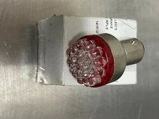 Mid USA 11819 1157 Turn Signal Tail & Brake Bulb Red 12V sealed LED Bright