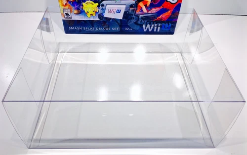 1 Clear Console Box Protector For Most Wii U Console Boxes    Read!  Nintendo - product listing photo