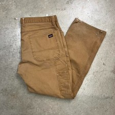 Vintage Y2K Dickies Carpenter Pants Tan 36x30 Distressed