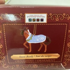 Enesco Trail of Painted Ponies Spirit of Christmas Ornament NWT