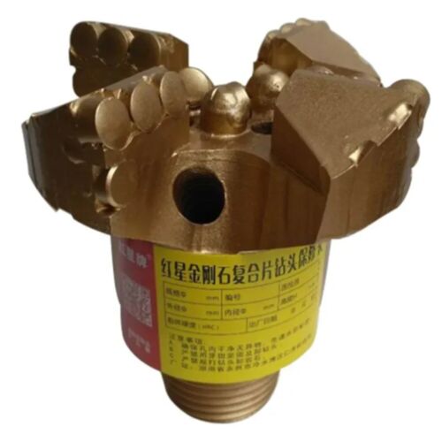 75 # -500 # Diamond Three Wing Ffour Wing Coreless Diamond Composite Bit - Foto 1 di 17