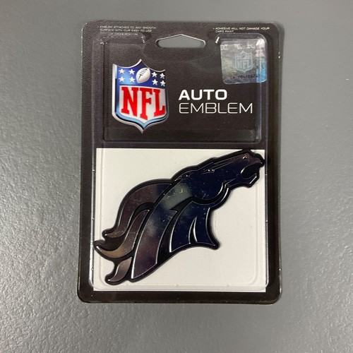 Denver Broncos LOT Team Gloves Auto Emblem Decal Car Metal Keychain Football NFL - Picture 12 of 24