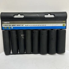 Master Mechanic 8 Piece Deep Socket Set SAE