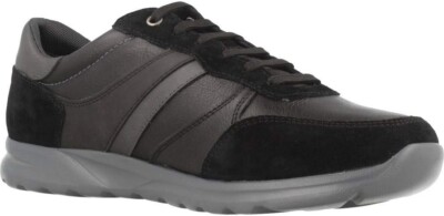 Schuhe Sneaker Geox U Damian B Leder schwarz