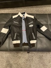 Youth boys leather jacket