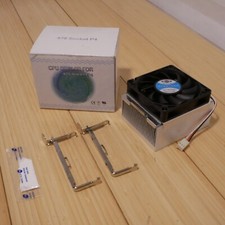 Vintage Retro P4 Socket 478 CPU Heat Sink And Fan 3 Pin - Listing 1 of 2