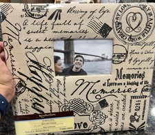 New Recollections Memory Photo Frames Scrapbook Album 12x12 Travel Vacation