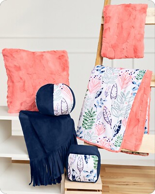 Shannon Spring Leaves Box Kit Learn to Sew With Cuddle 6 Projects 3 yds Fabric