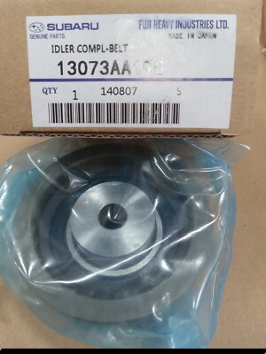 Genuine Subaru Timing Belt Smooth Lip Idler 1999-12 Forester Impreza Legacy Oem