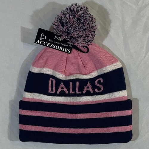 P4F Accessories Pom Pom Beanie Hat 