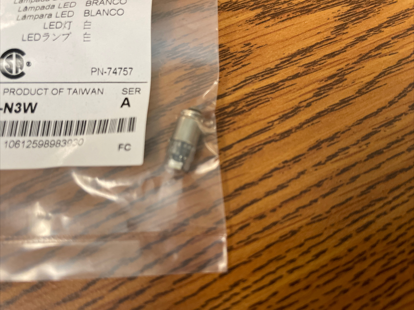 ALLEN BRADLEY 800B-N3W WHITE LED BULB 12-24V AC/DC LAMP FOR 16MM SERIES ...