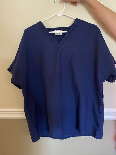 Women’s Fashion Seal Healthcare Scrub Top Size Large. Free Shipping! - Picture 3 of 3