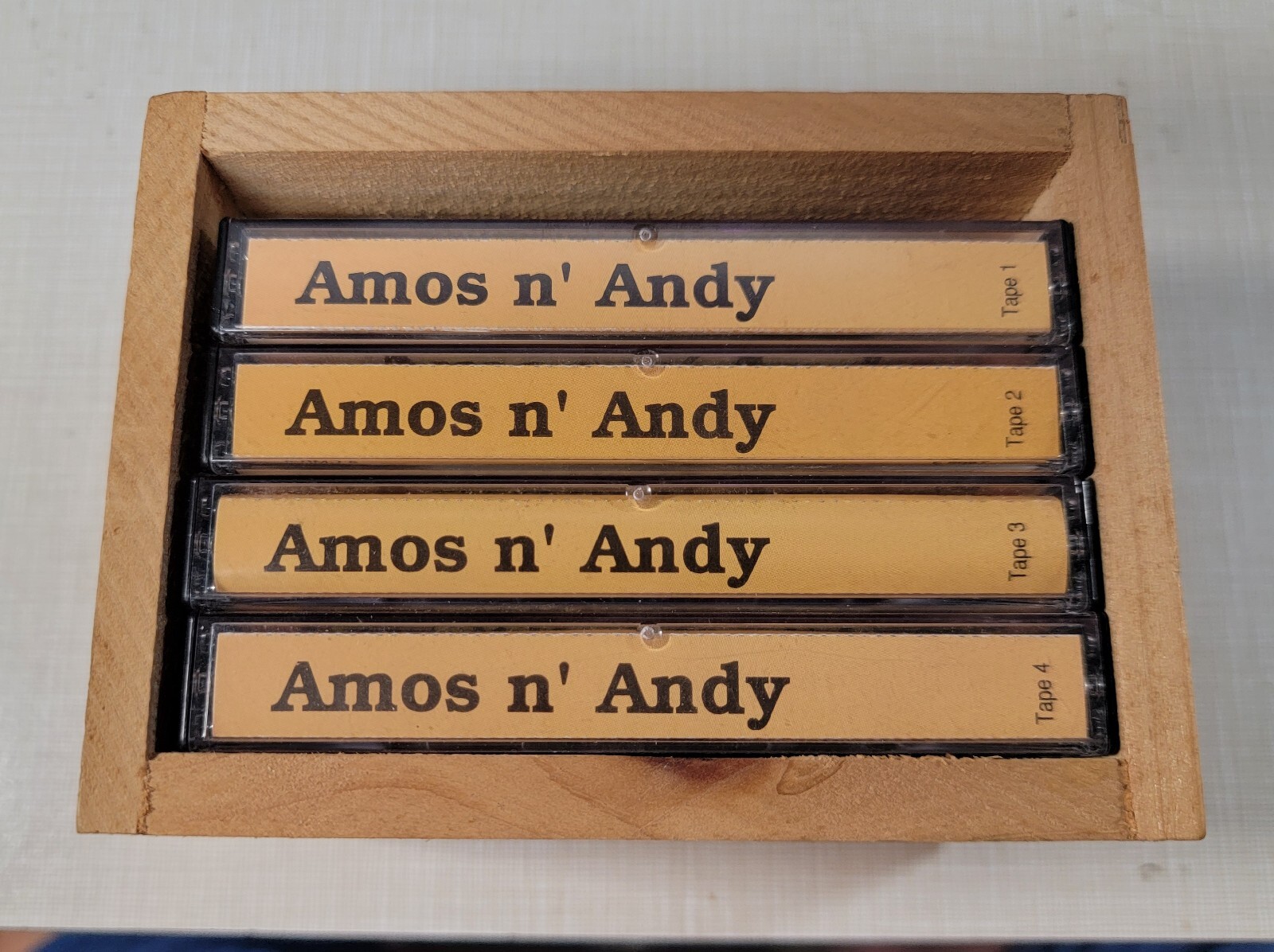 Radio Yesteryear Amos n' Andy 4 Cassettes Radio Shows 1944 1948 Vintage eBay