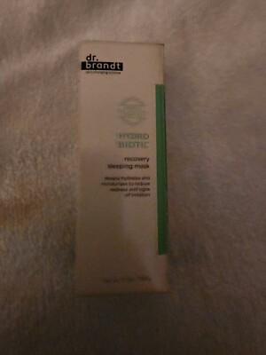 Dr. Brandt Hydro Biotic Recovery Sleeping Mask Full Size 1.7 oz New In Box