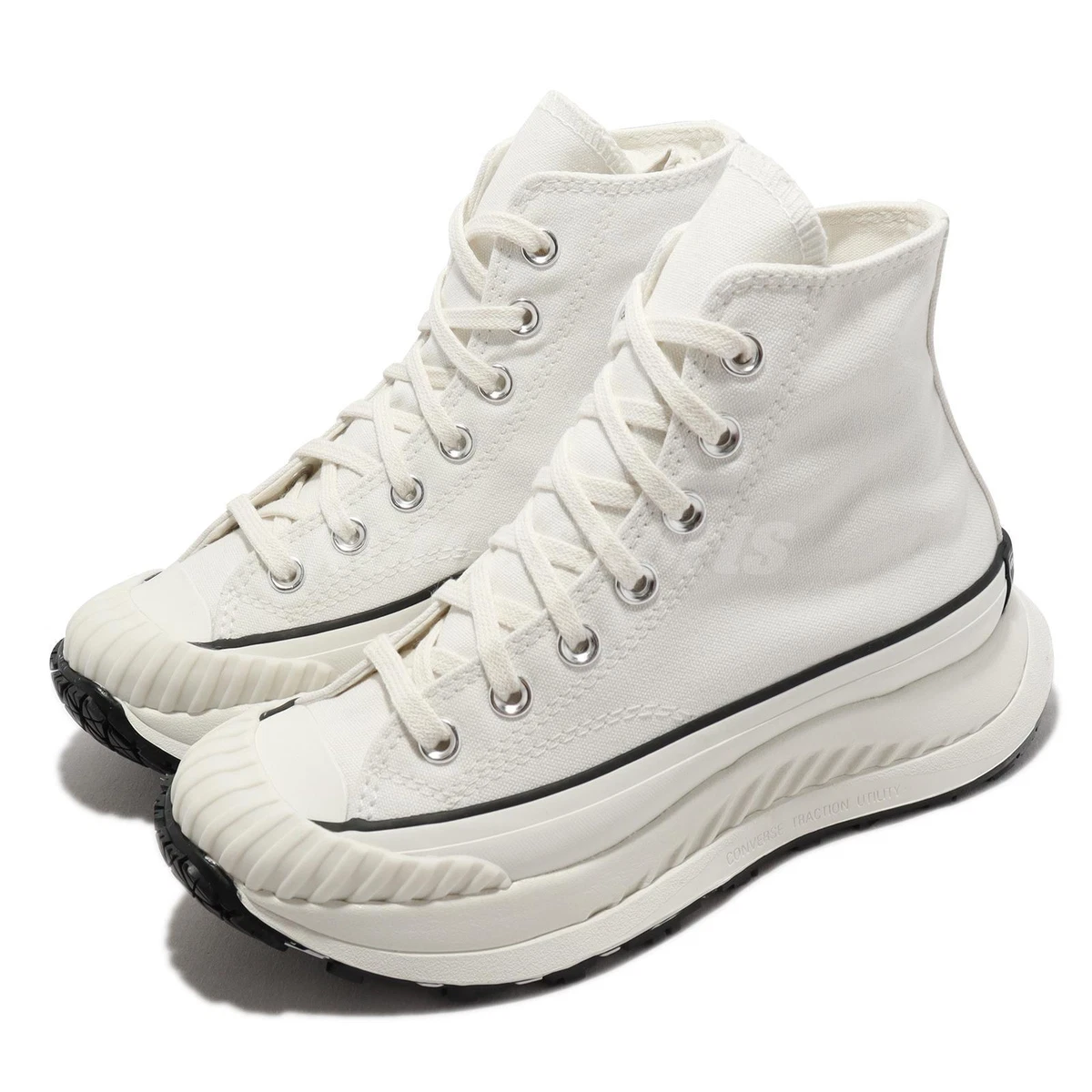 Converse Chuck 70 AT-CX White Black Men Unisex Casual Platform Shoes A01682C