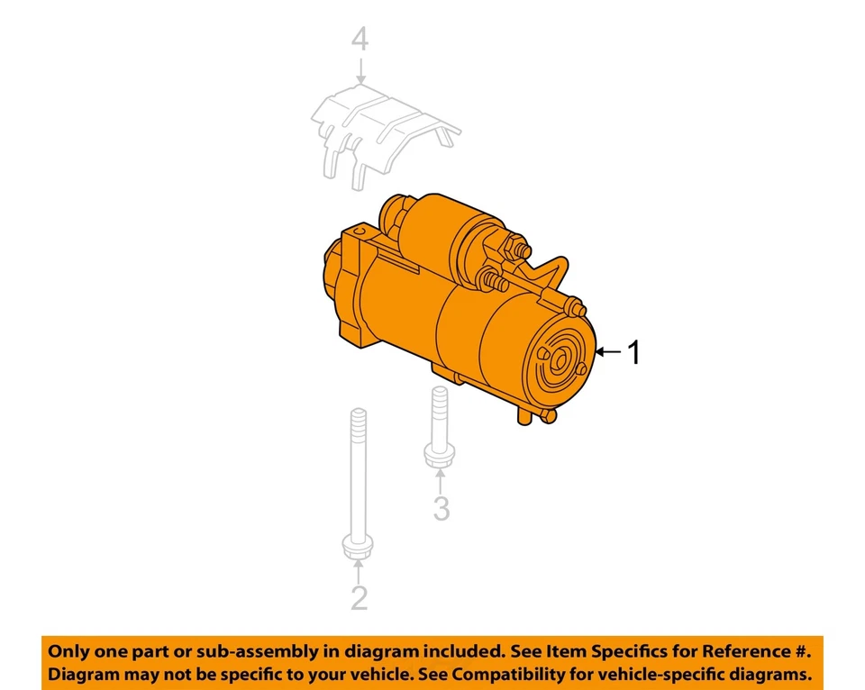 Used Starter Motor fits: 2007 Chevrolet Tahoe 4.8 Grade A - Image 3 of 4