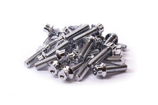 M7 24mm Chrome 2pc 3pc Split Rim Assembly Bolts Bbs Rm Lm Oz Rh Wheels Screws