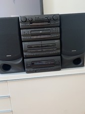Stereoanlage Komponentensystem kpl. m. Fernbe...