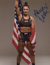 Cheyanne Vlismas UFC authentic signed autographed 8x10 photograph COA