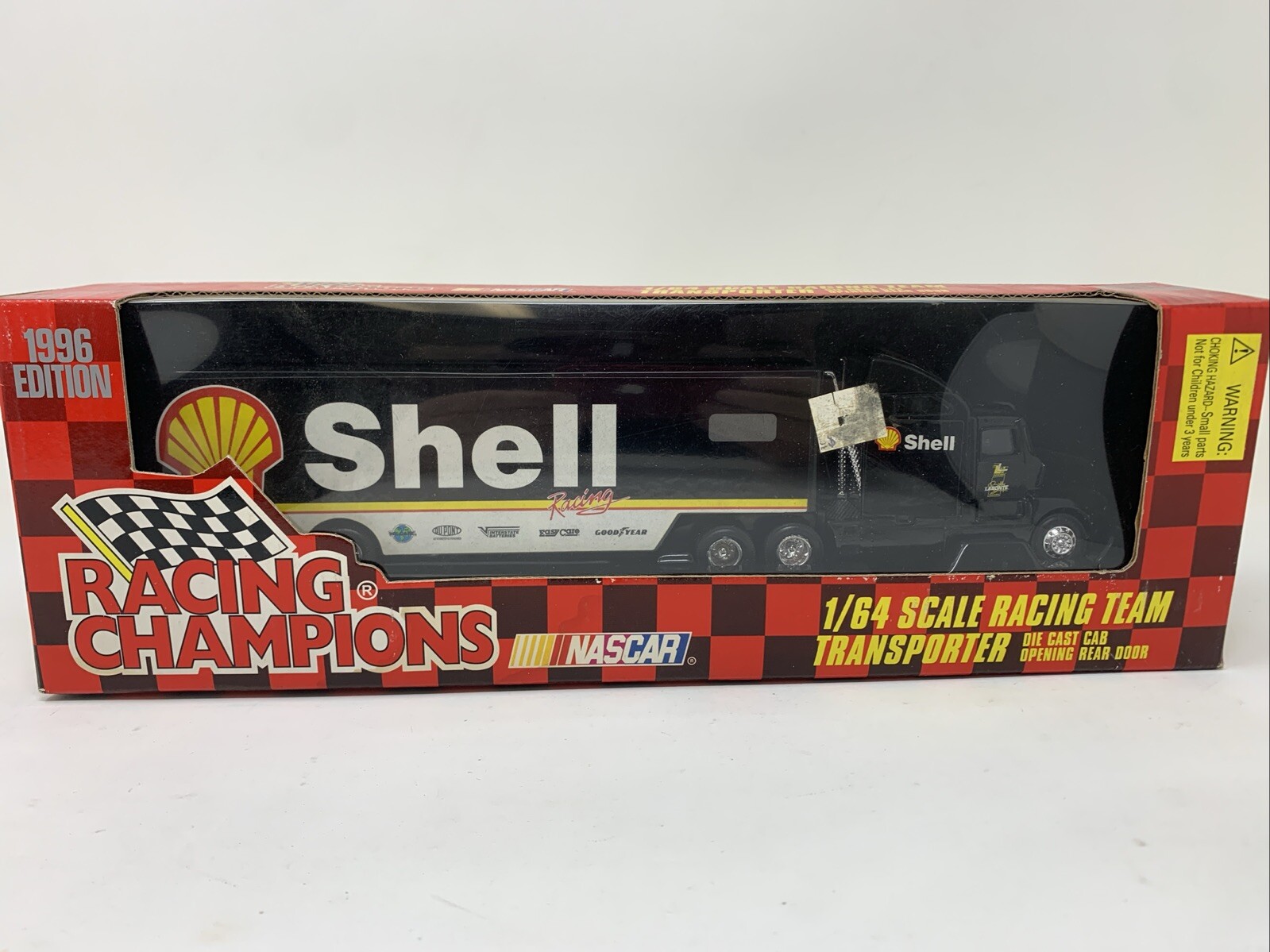 1996 Racing Champions 1/64 Racing Team Transporter Shell Racing Bobby ...