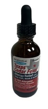 Texas Cedar Fever Allergy Relief - 2 Fl Oz NEW