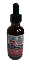 Texas Cedar Fever Allergy Relief - 2 Fl Oz NEW