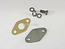 Classic Mini Cylinder Head Heater Blanking Tap Plate Stainless With Fitting Kit