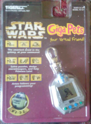  Star Wars Giga Pets R2-D2 1997 von Tiger Electronics 