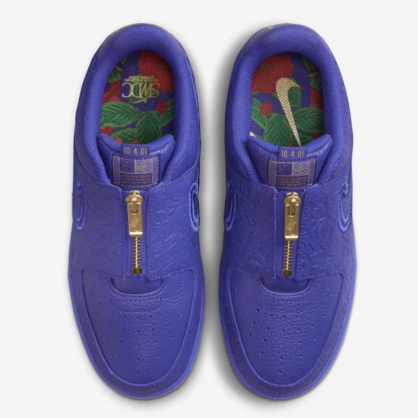 Кроссовки Nike Womens Air Force 1 X Serena Williams LXX на молнии (DR9842-400)