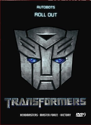 DVD Transformers Headmasters Master Force Victory Complete Series Vol.1-109 End