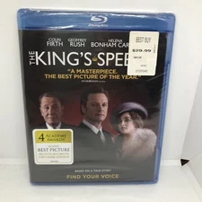 The Kings Speech (Blu-ray Disc, 2011) Brand New Sealed Academy Award Winner