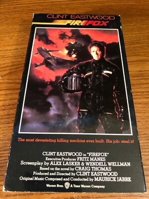 Firefox VHS VCR Video Tape Movie Clint Eastwood Used
