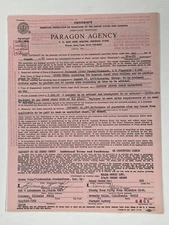Henry Gross Concert Contract 1977 Bismarck ND