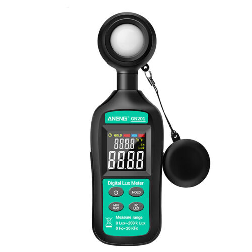 200000 Lux Lighting Tester Light Meter Digital Photometer Illuminometer Detector - Afbeelding 1 van 12