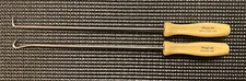 SNAP ON Tools USA 2pc Set COMBAT TAN Mini Hard Handle LONG 90 and HOOK Picks