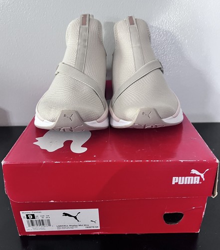 Talla 9 - PUMA LQDCELL Tacón Medio Iridiscente Rompido Nube Plateada Oro Rosa Nueva Caja - Imagen 3 de 12
