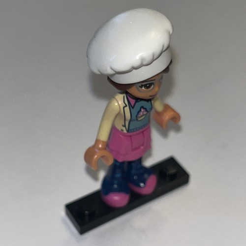 LEGO FRIENDS OLIVIA MINIFIGURE MINI DOLL frnd295 USED 41366 Chef Toque - Picture 6 of 8