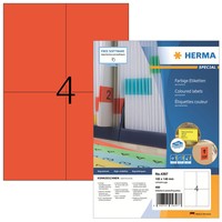 Herma Universal-Etiketten Special, 105 X 148 Mm, Rot 1 Bis 28 Stk Spare 22%