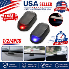 Car Alarm Warning Solar Flash LED Light Fake Security System Anti-theft Signa