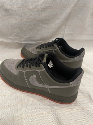 Size 13 - Nike Air Force 1 Premium Skive Tech VT Low Medium Olive