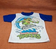 Vintage 1990s Teenage Mutant Ninja Turtles Kids T-shirt Size 5