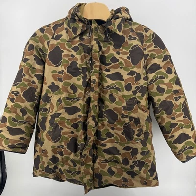 Vintage Woods Arctic Down Parka Jacket Mens Duck Hunter Camo Made in Canada - Image 1 of 4