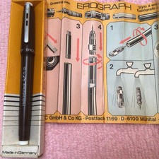 Vintage Erograph Rapidograph Technical Drawing Pen draughtsmen instrument