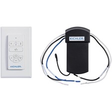 Kichler AC Fan Remote Kit Limited Function, White - 370126