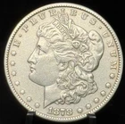 1878-CC US Morgan One Dollar S$1 Silver Coin