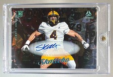 Cam Skattebo 2025 Panini Luminance #180 Platinum Auto 1/1 Rookie RC