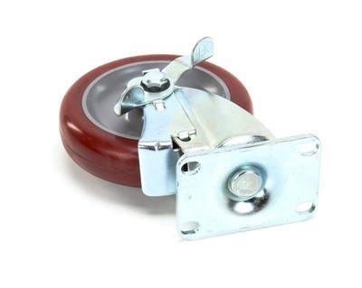 Carter Hoffmann 5 Swivel Red Poly,Brake Delrin 18301-5222 - Genuine OEM