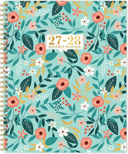 2027-2028 Monthly Planner - 2 Year Planner 2027-2028, Jan. 2027 - Dec 2028, 9" x