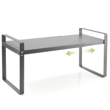 Cozary Scaffale da Cucina Espandibile (37∼63cm), Mensole da Cucina per Stoviglie